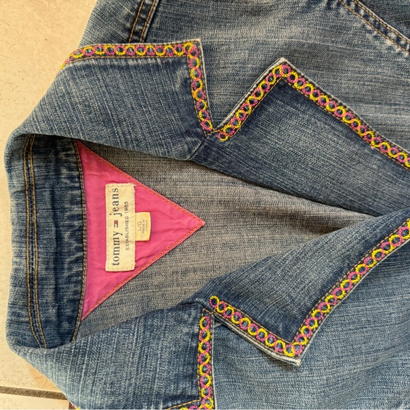 Tommy Hilfiger Jeans Cotton Denim Jean Jacket. Vintage. Size: Small - Picture 3 of 11